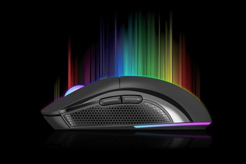GAMEBOOSTER M11 Dire RGB Aydınlatmalı Siyah Profesyonel Gaming Mouse